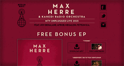 Desktop Screenshot of maxherre.de
